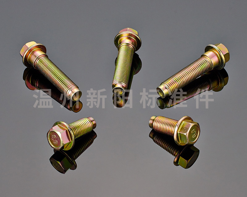 -英制法兰螺栓 -彩锌 -8.8级