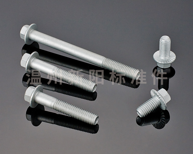 -Q180 -Q181 -Q184 -Q185 -GB16674 -外六角法兰螺栓- 8.8级 -10.9级 -银色达克罗 法兰螺栓