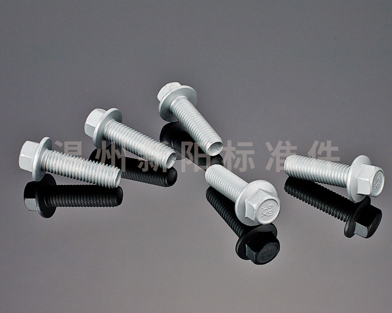 -Q184 -Q185 -GB16674 -外六角法兰螺栓 -8.8级 -银色达克罗